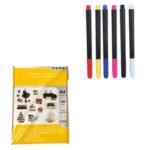 Sublimation Marker Pens and Paper Combo – 110 GSM