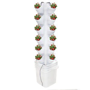 Hydroponic Tower_6 Layer 24 pods
