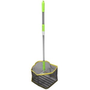 Portable Table Tennis Ball Picker Upper with Adjustable Handle & Mesh Net